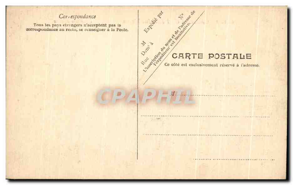 Castillo de Fontainebleau — Paseo de los Adioses — G.U. 3 — Reverso