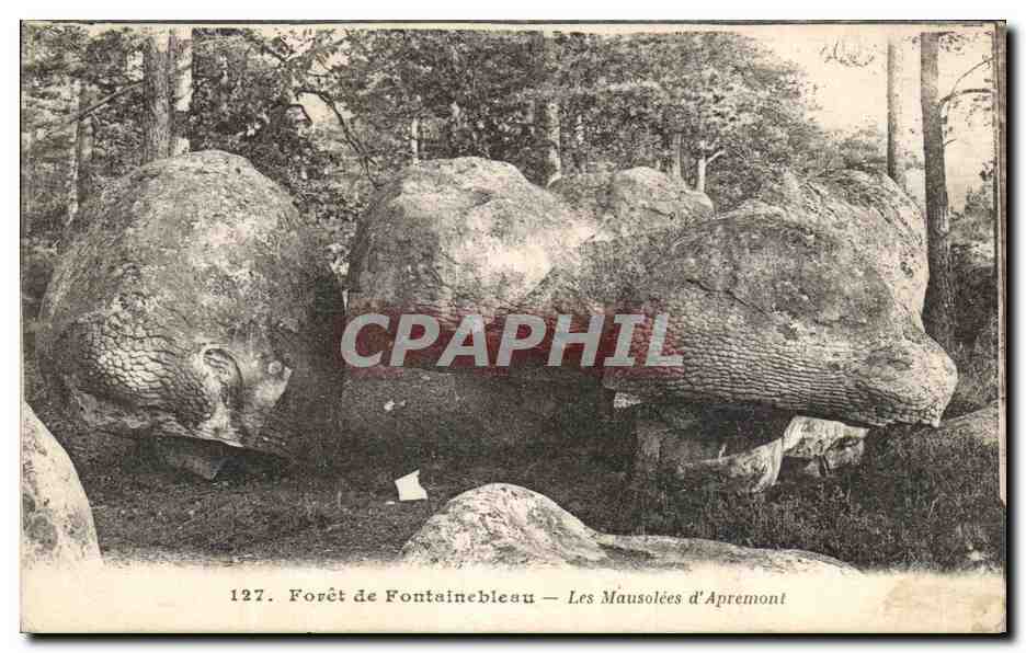 Bosque de Fontainebleau — Los Mausoleos de Apremont — n°127