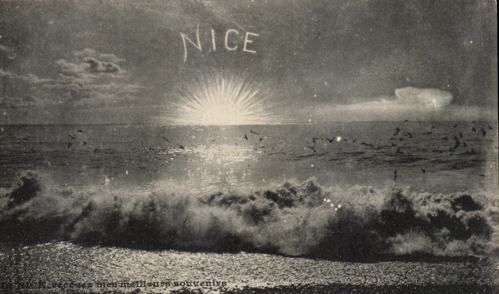CPA Nice Soleil