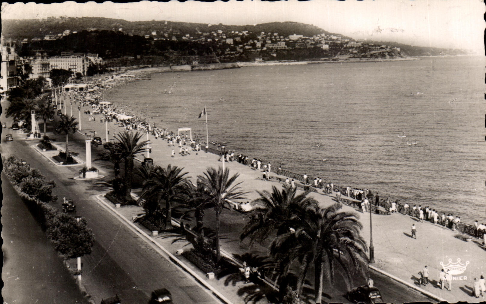 CPA Nice Les Plages de la Promenade des Auglais