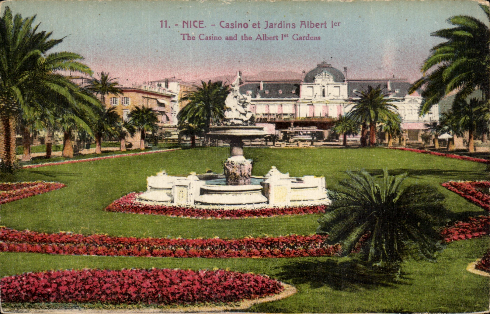 CPA Nice Casino et Jardins Albert for The Casino and the Albert 