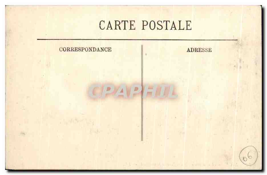CPA Nice Vue d ensemble du Jardin Munipal — Rückseite