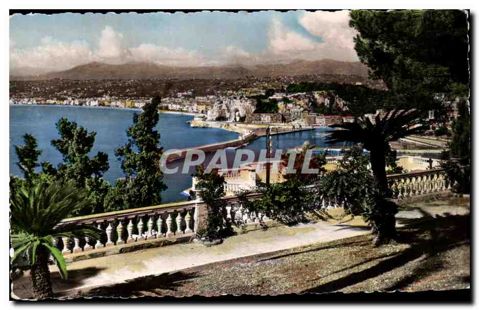 CPA Le Cote d Azur Nice Vue Generale 