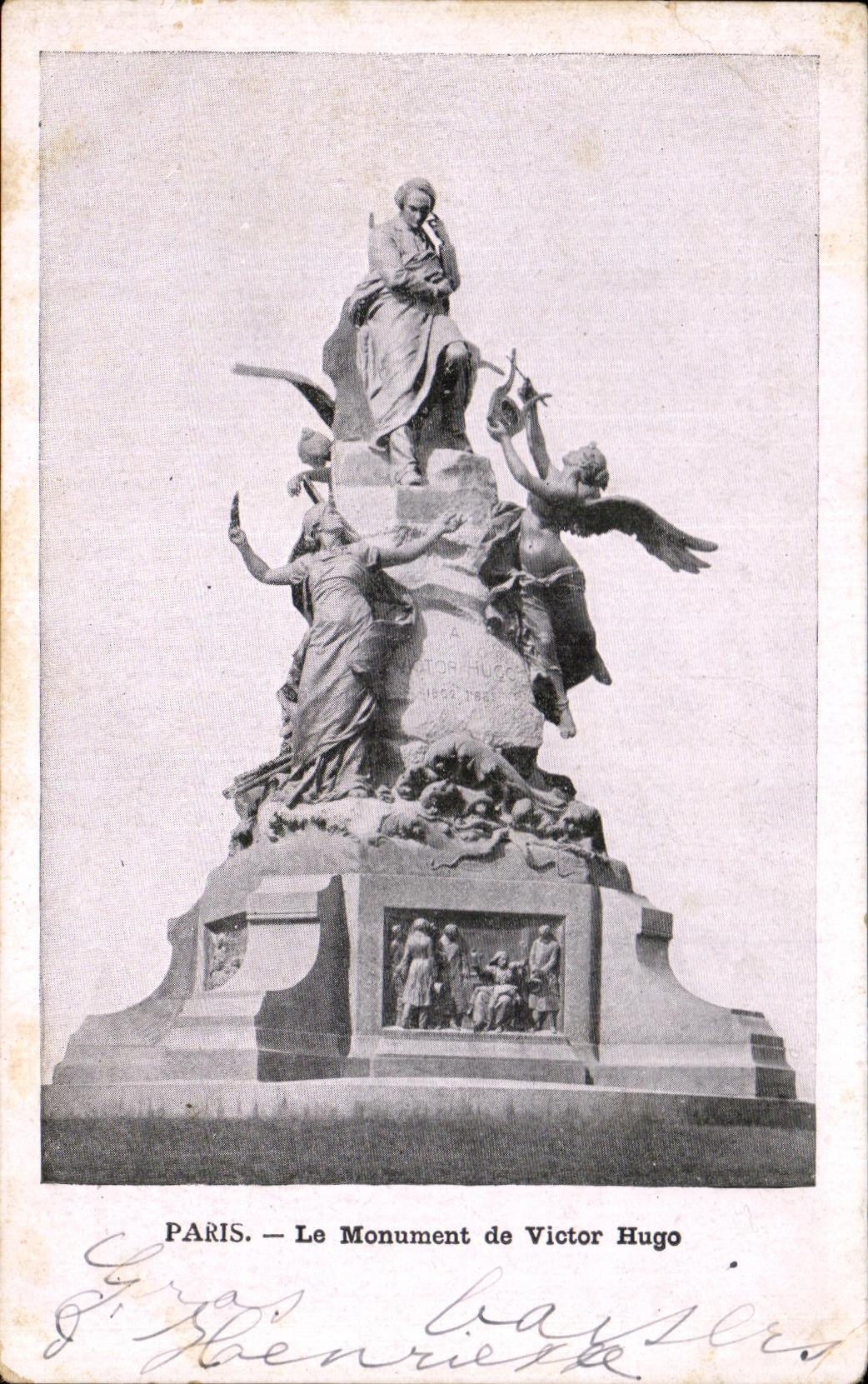 PARIS — Le Monument de Victor Hugo — Gras & Henriette