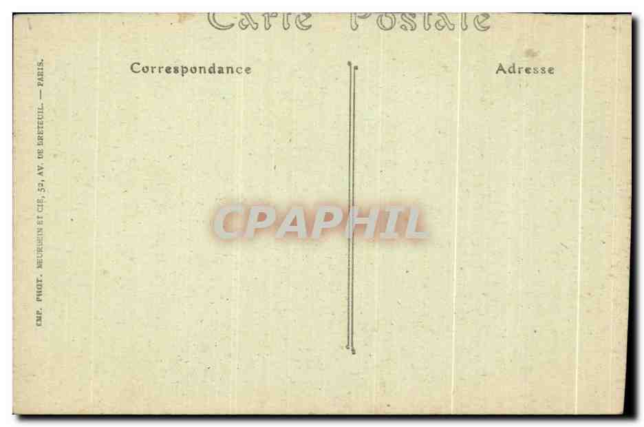 Cambo — « Arnaga », Maison d'Edmond Rostand — Les Cyprès — Verso