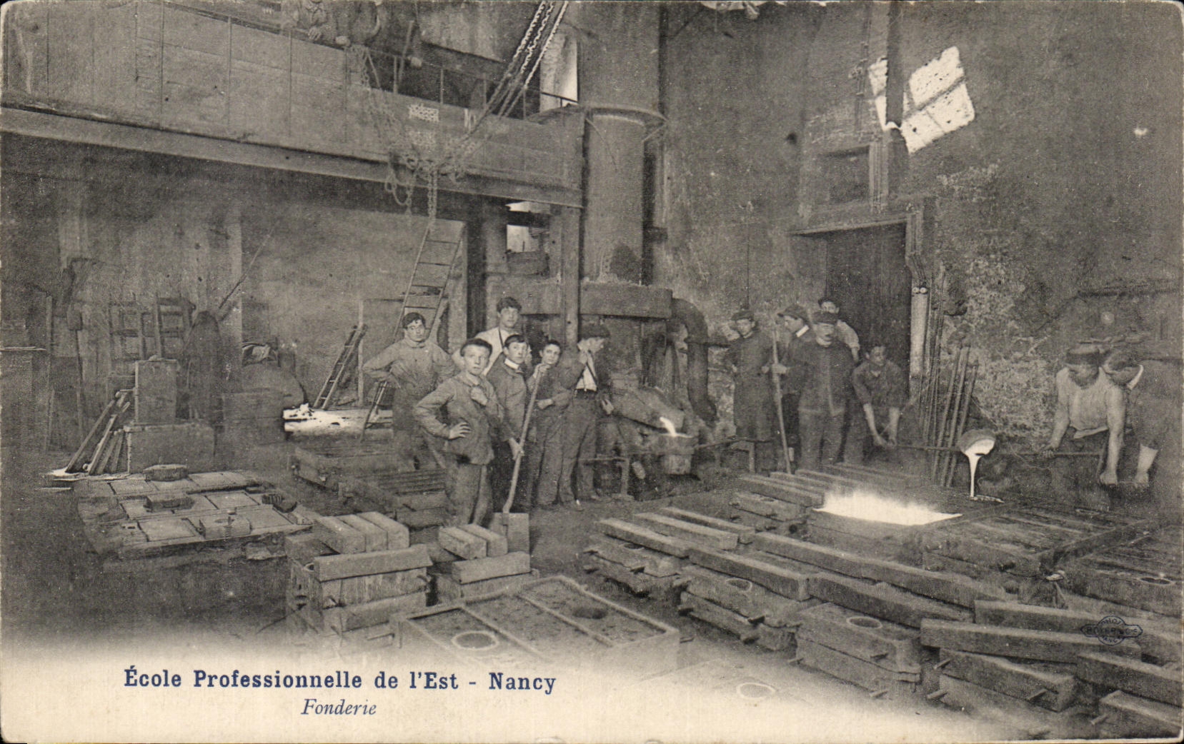 École Professionnelle de l'Est - Nancy — Fonderie — Éditeur inconnu, n° de série non visible