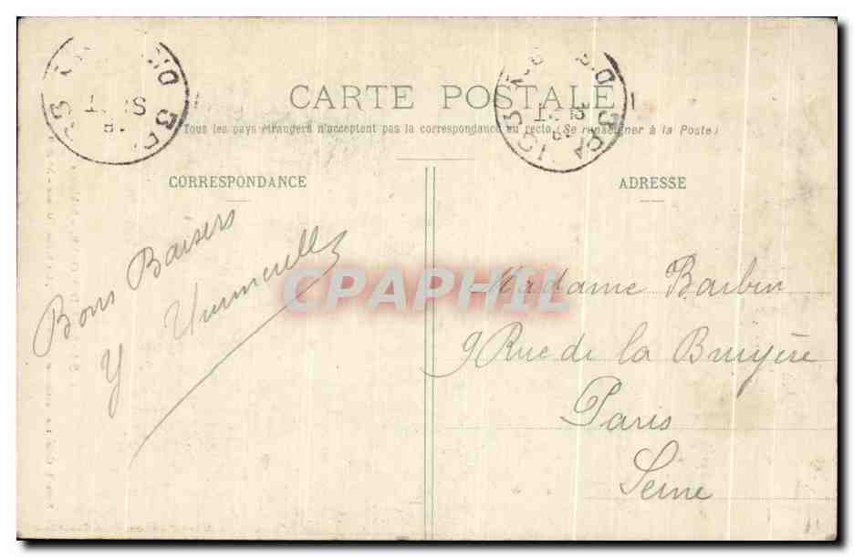 Les Sables-d'Olonne - Sablaises — Nouvelle Collection Vendéenne Lucien Amiaud, N° 2059 — Achterkant