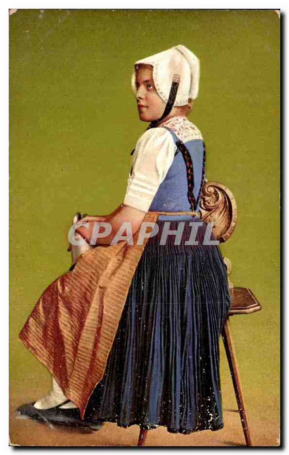 CPA Kanton Zurich Kaonaueramt sog Burefeufi Folklore Costume