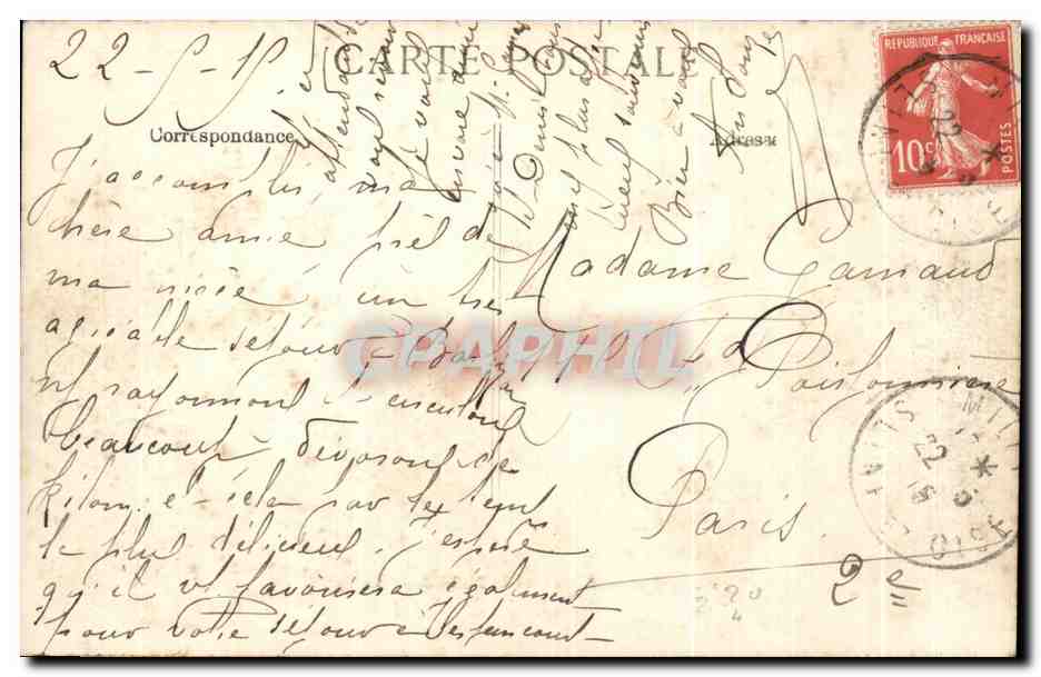 Bosque de FONTAINEBLEAU — El Bolide — editor B.D. n°21 — Reverso