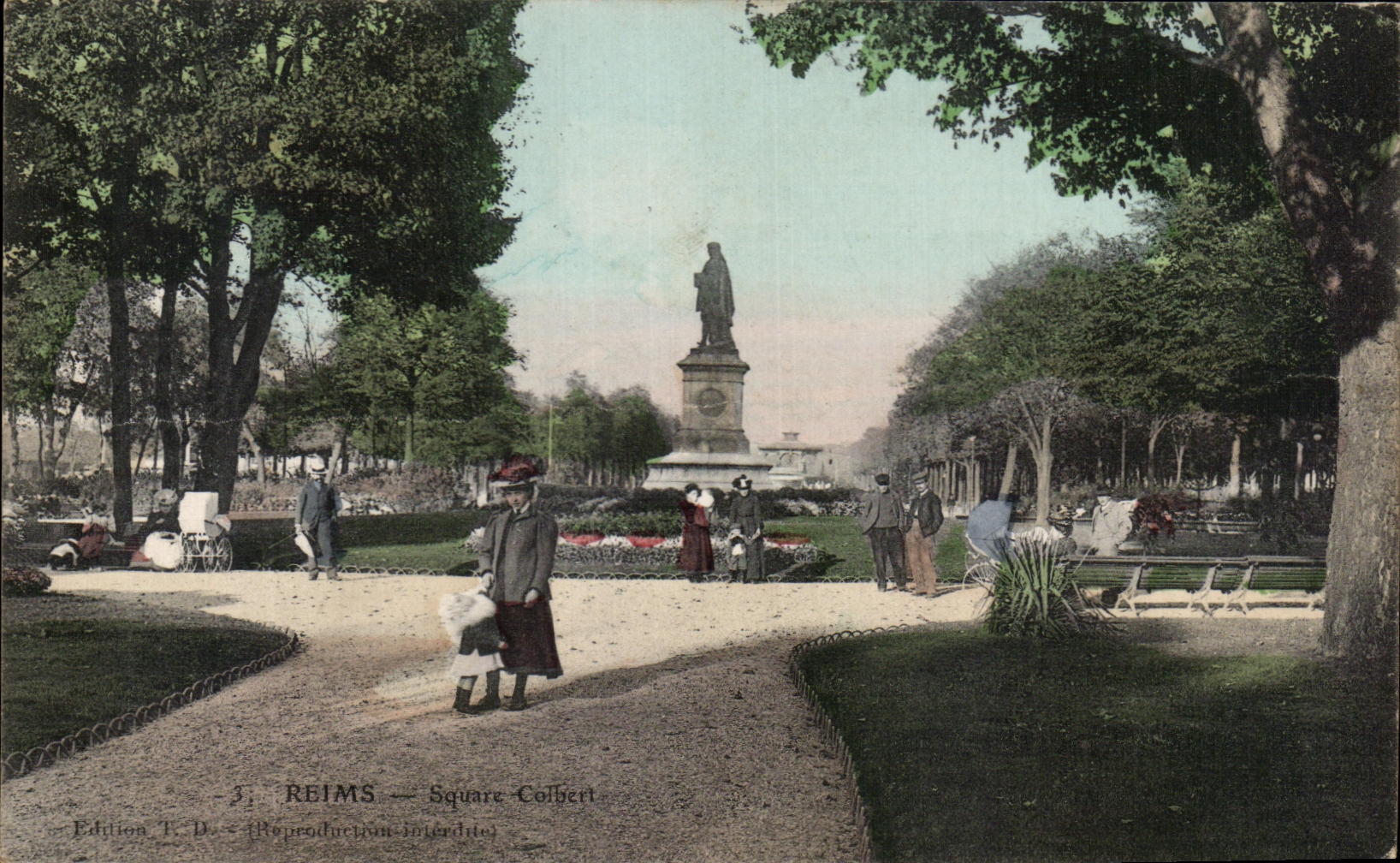 CPA Reims Squre Colbert