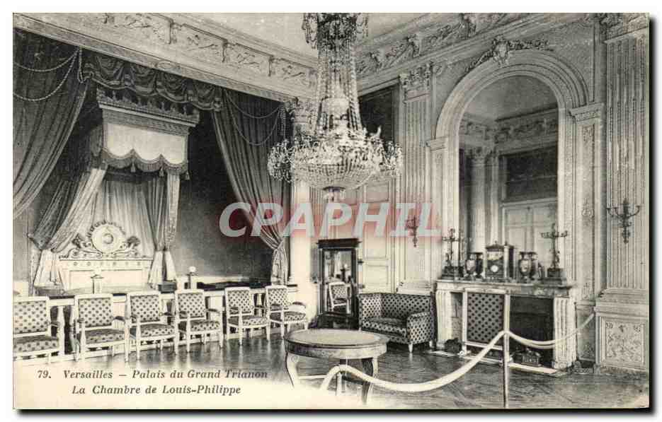 Versailles – Palais du Grand Trianon – La Chambre de Louis-Philippe