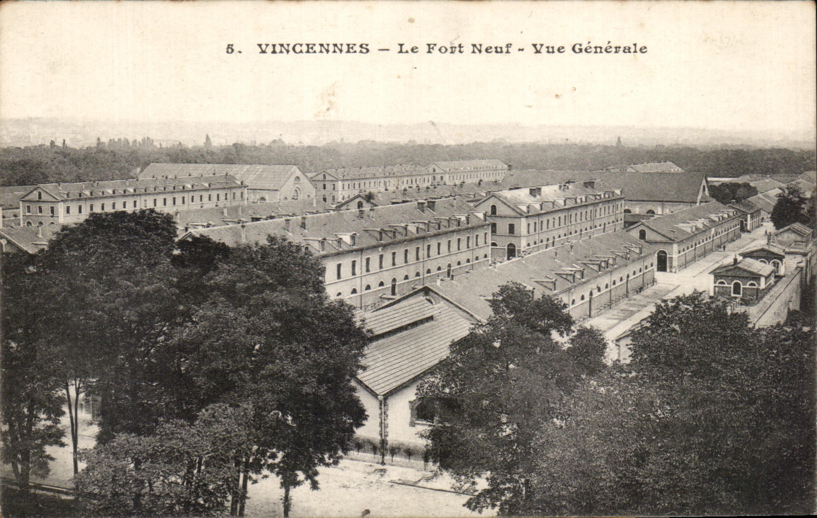Vincennes — Le Fort Neuf — Vue Générale — Éditeur : Vincennes, n°5