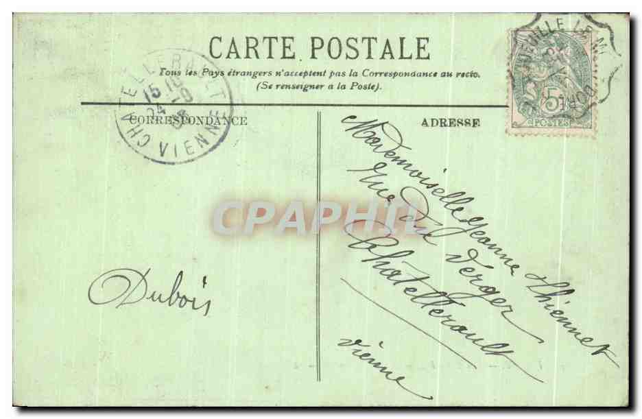 CPA Vichy Les Celestins Nouvelle Source — Rückseite