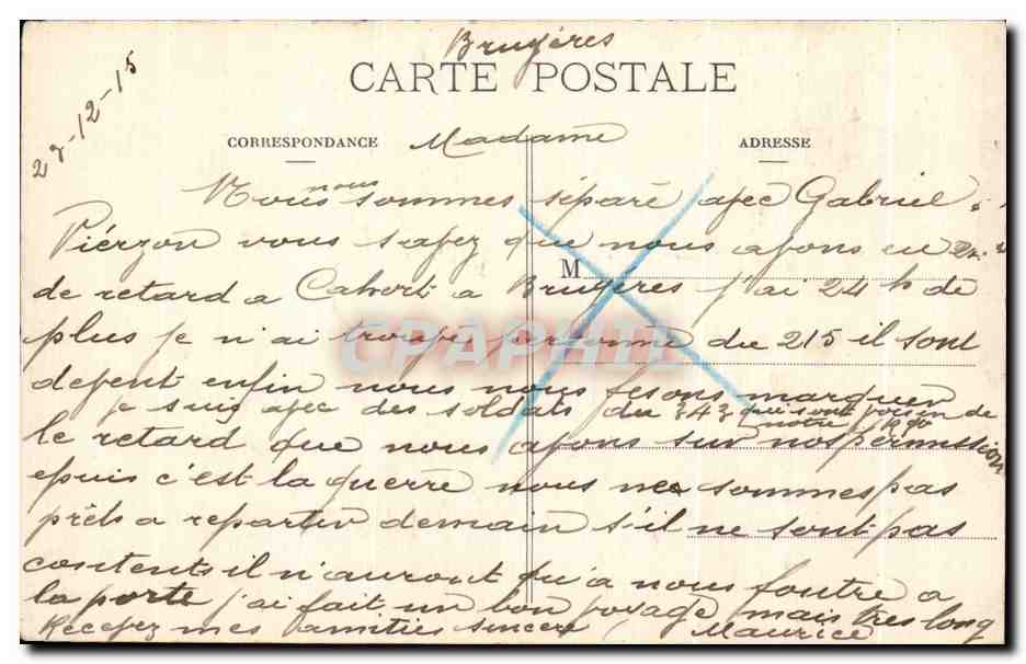 Les Hautes Vosges — La Mer de Rochers entre le lac Blanc et le lac Noir, Le Château des Lacs (Seekanzel), alt 1272 m — Au Weick, Saint-Dié, N° 316 — Reverso