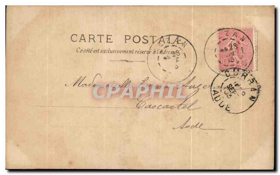 Emma Machérie — Retrato — J. HADING, Reutlinger, n° 112/20 — Reverso