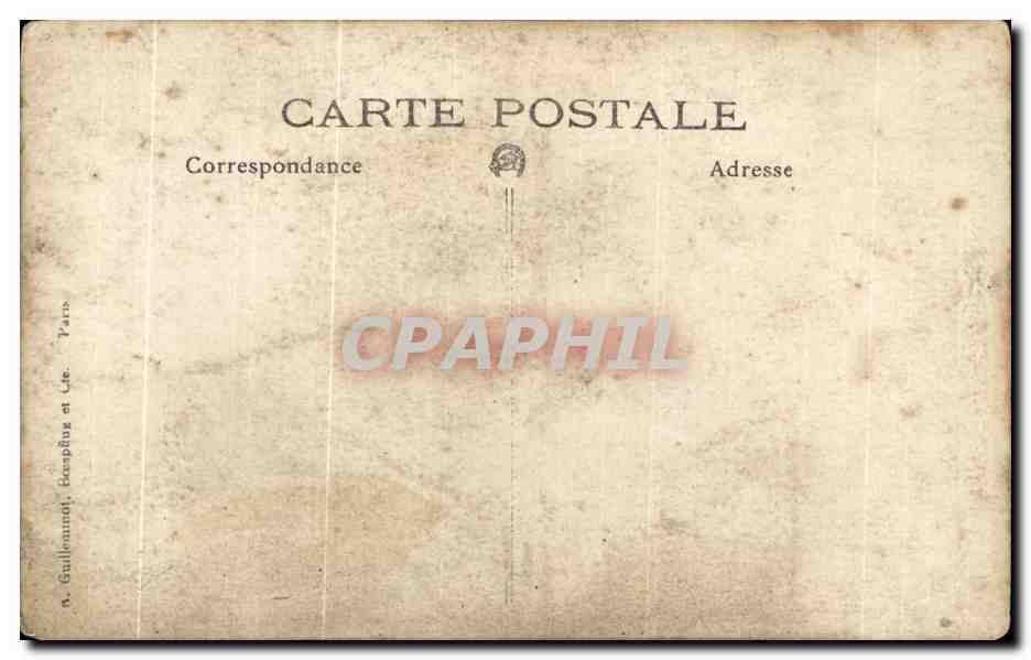 CARTE PHOTO Femme et enfnat — Rückseite