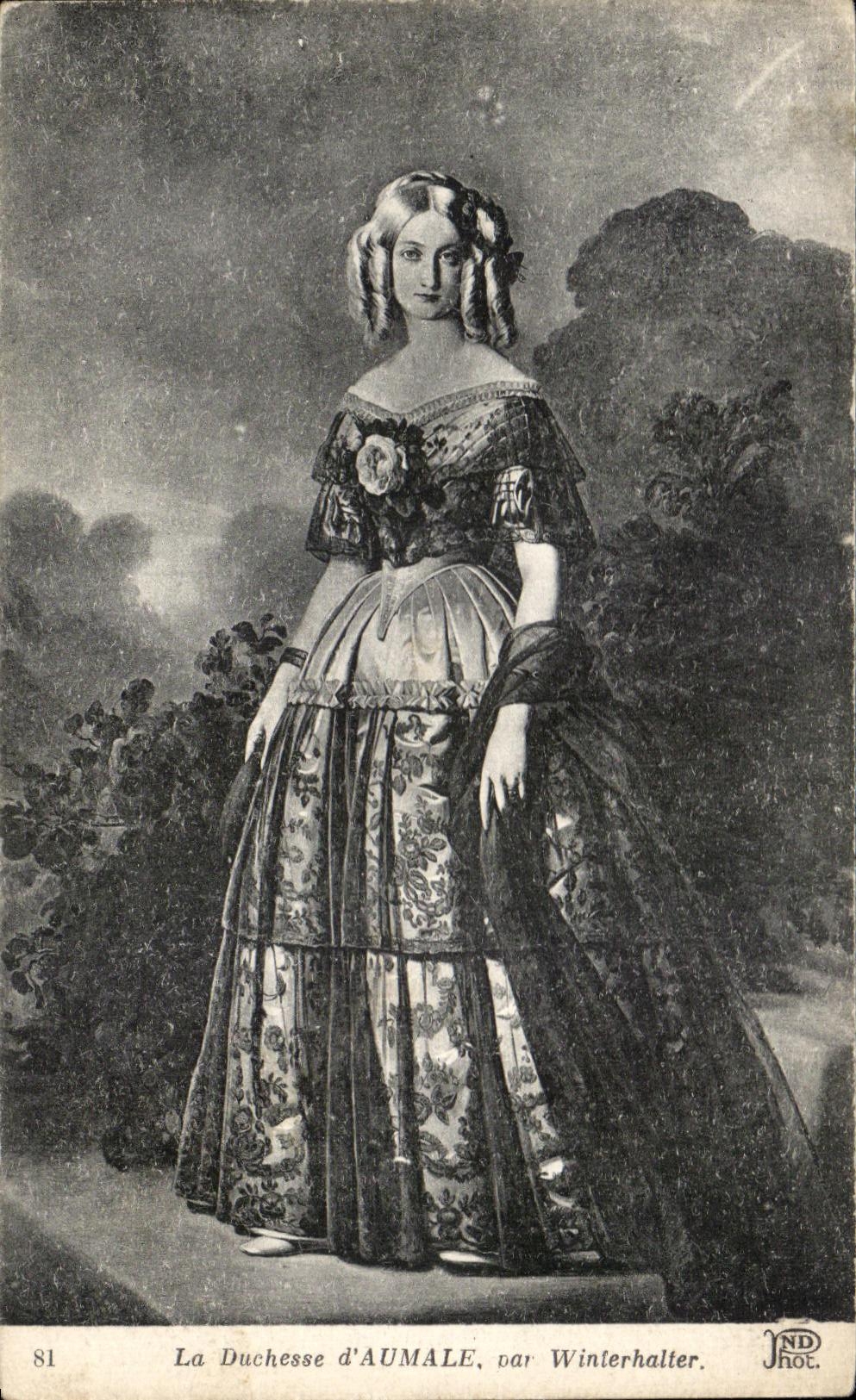 CPA La Duchesse d Aumale Dar Winterhaiter