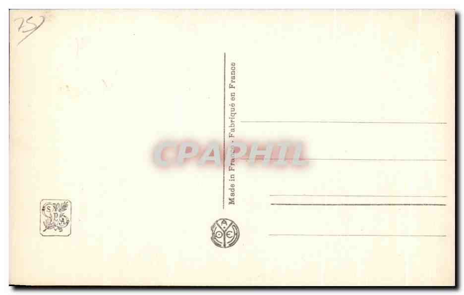 CPA Salon de Paris Leon Felix La Famille  — Verso