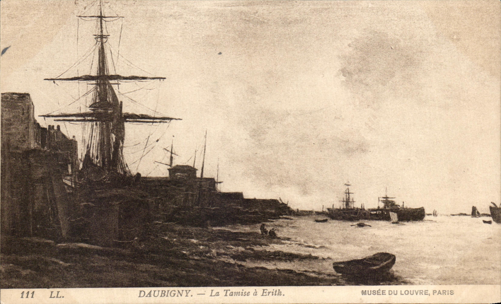 CPA Daubigny La Tamise a Erith