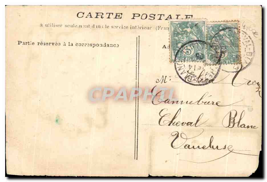 CPA Fantaisie Fleurs Mains A Souvenir Je n oubbie pas celle gue j aime — Rückseite