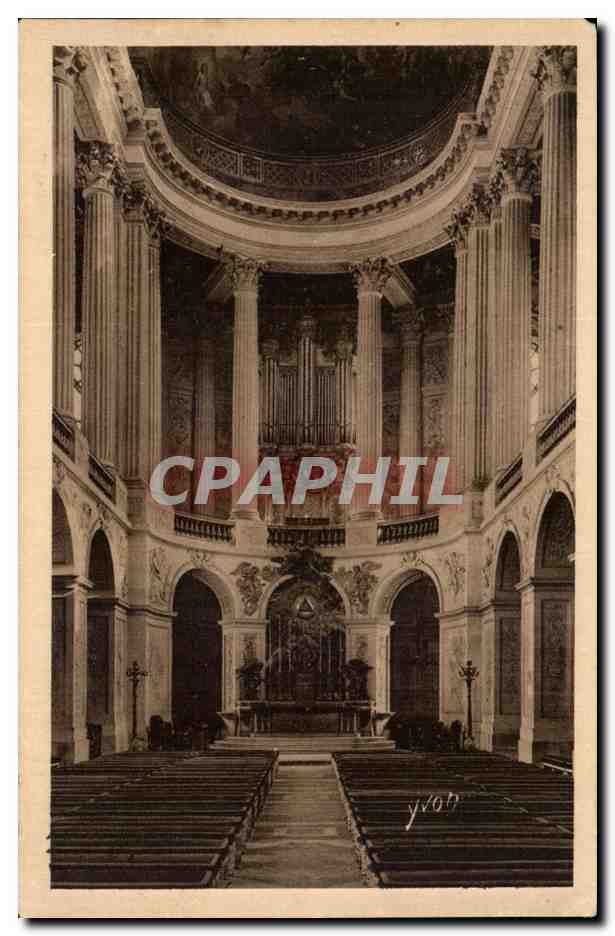 CPA La Chapelle du Palais Mansart Versailles Orgue