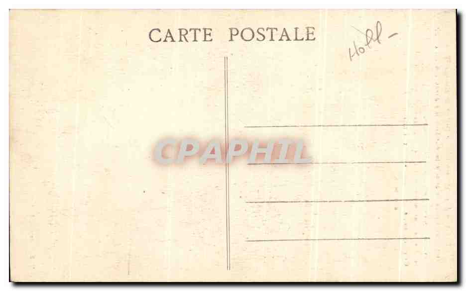 Menhir appelé le Doigt de Gargantua — Fort Lalatte — éditeur CPAPHIL, n° 7896 — Verso