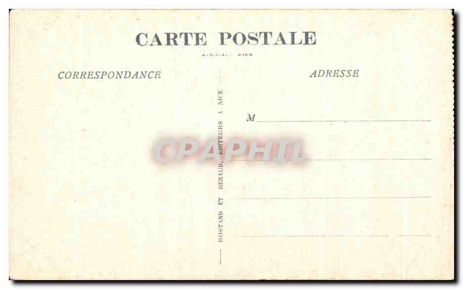 La Turbie (A.M.) — Vue Générale et la Principauté de Monaco. — Reverso