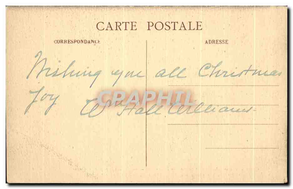 Chambre de Diane — Château Neuvic School — NEUVIC-sur-L'ISLE, Dordogne (France) — Verso