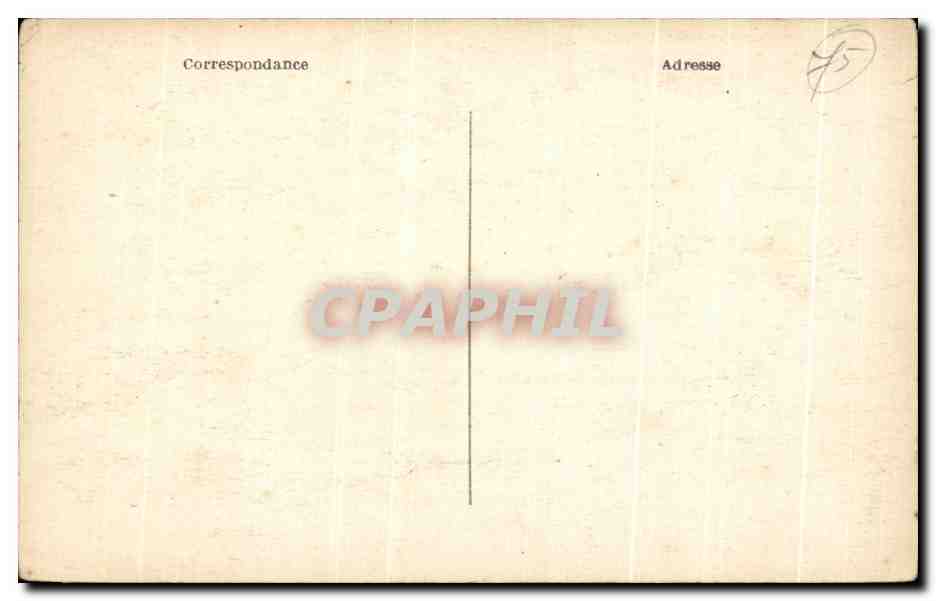 CPA Hotel Louvois Square Louvois Paris — Rückseite