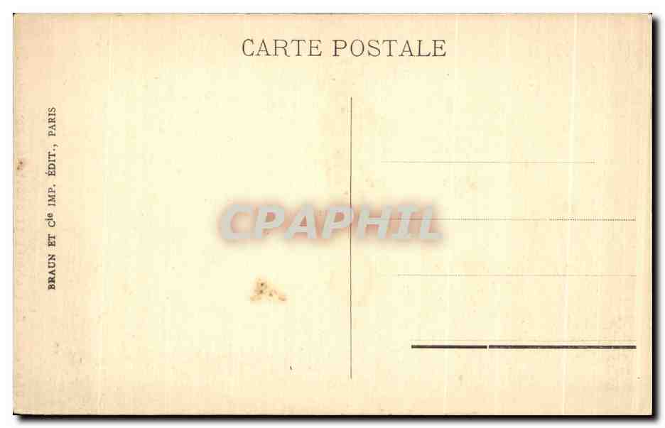 CPA Paris Hotel des Invalides Musee de l armee Drapeaux de l elpire et souvenirs de Napoleon 1er — Rückseite