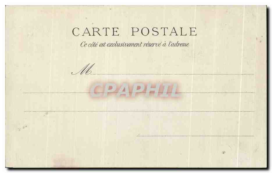 CPA Paris Exposition universelle 1900 Pavillon du Canada — Verso