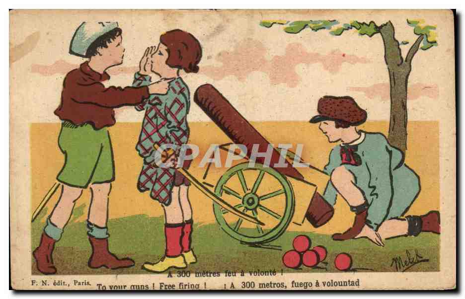 CPA Enfant a la promenade 
