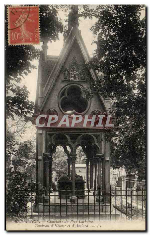 CPA Paris Cimetiere du Pere Lachaise Dogs