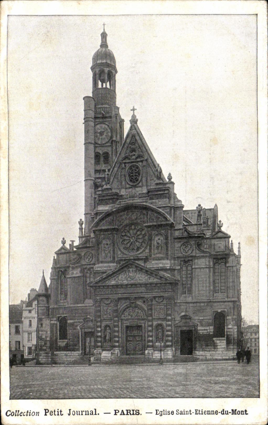 CPA Collection Petit Journal paris Eglise Saint Etienne du Mont