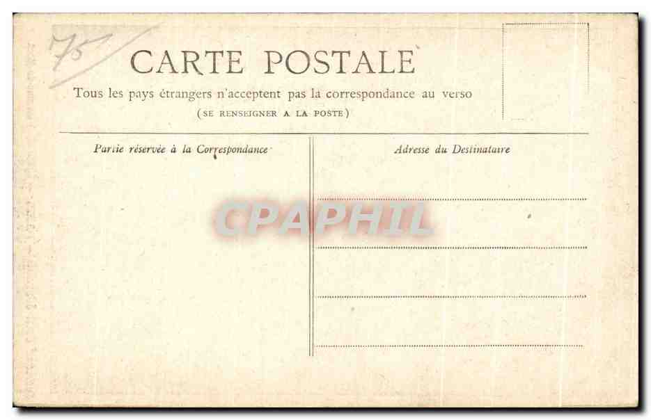 CPA Collection Petit Journal paris Eglise Saint Etienne du Mont — Rückseite