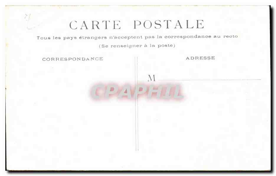 CPA Paris La Conciergerie Marche aux fleurs  — Rückseite