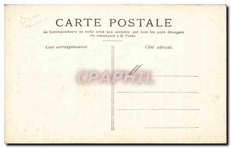 CPA Paris Shakespeare — Rückseite