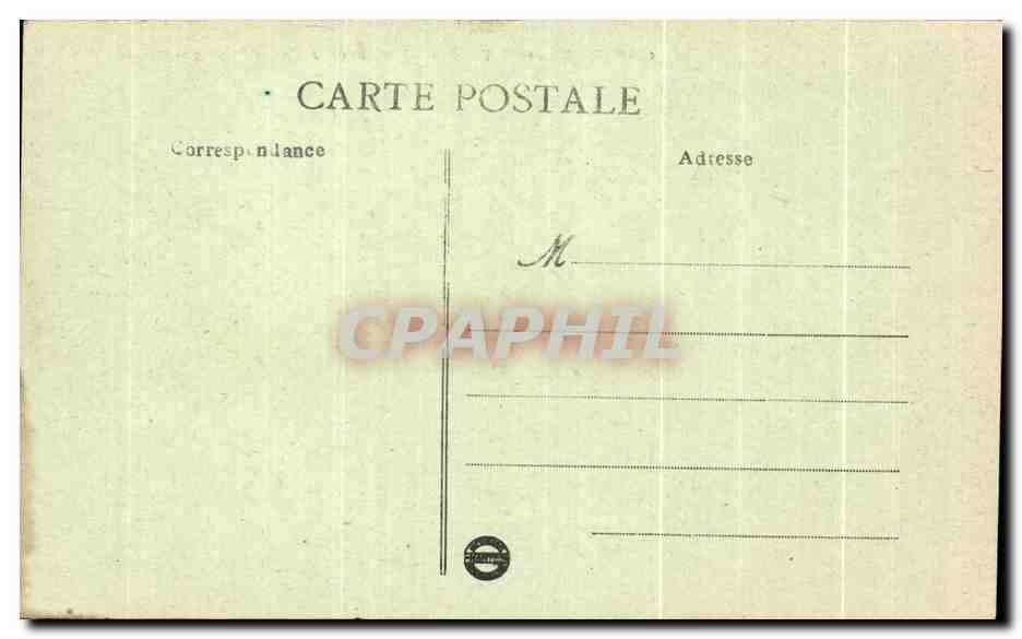 CPA Calvaire De Pontchateau Jesus tembe pour la troisieme lois — Rückseite