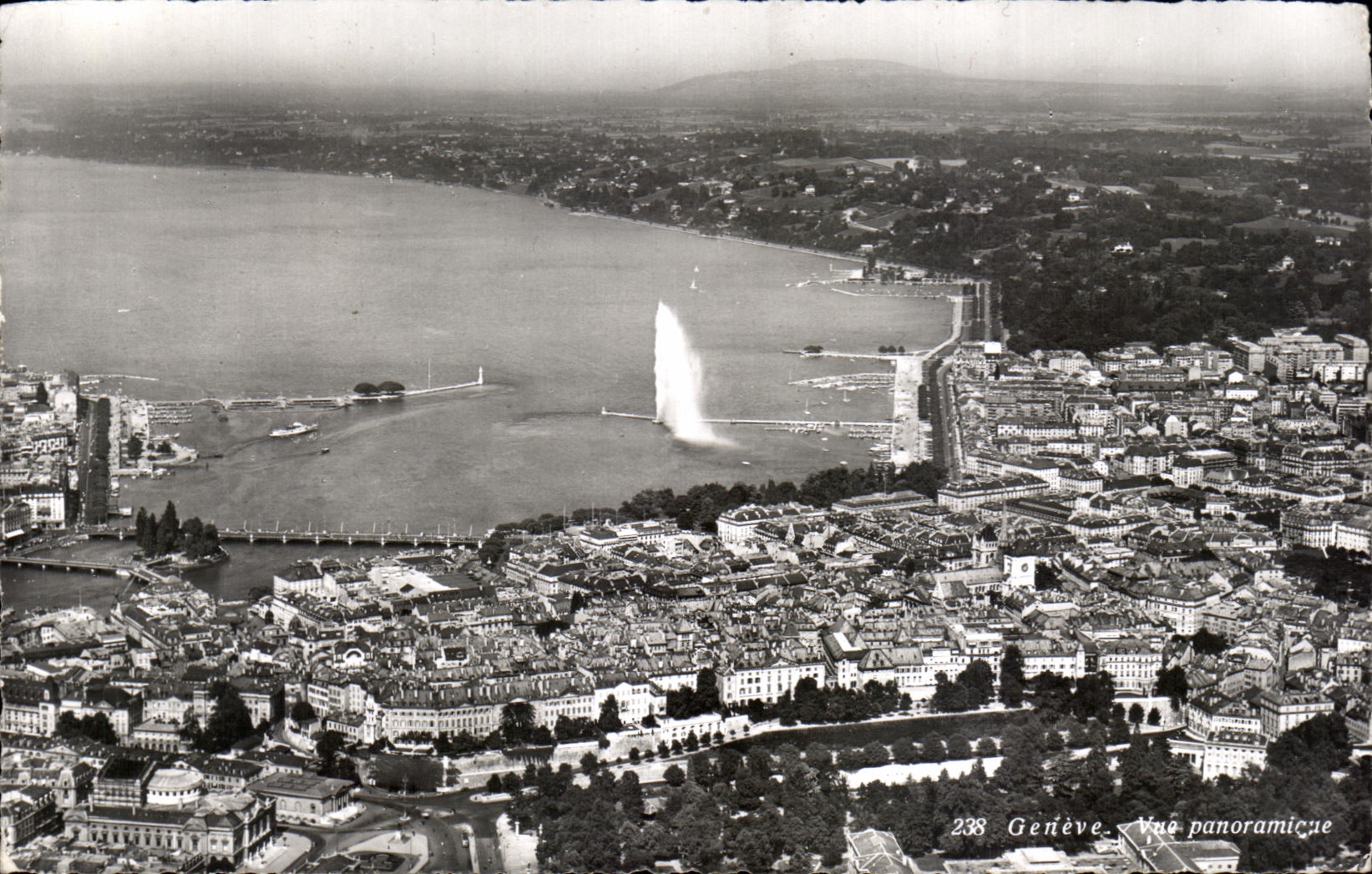 CPA Geneve Vue Panoramicue