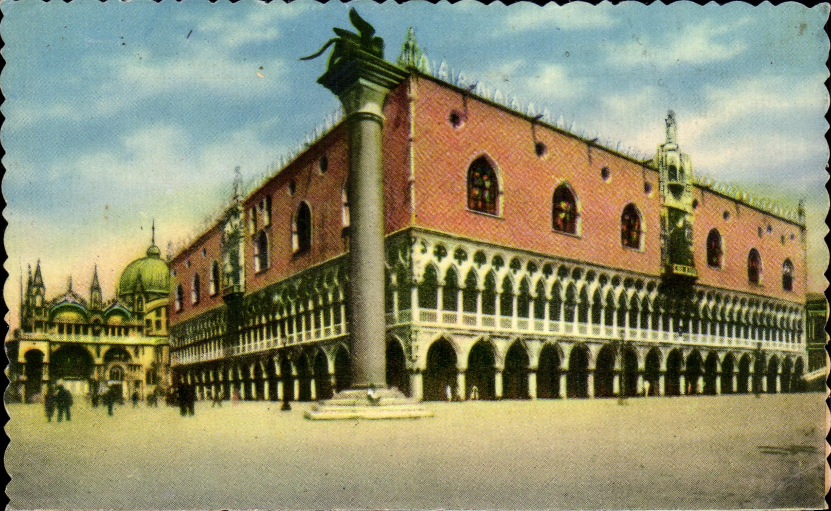 CPA Venezia Palazzo Ducale Le Palais Ducat Doge s Place Der Dogenpalast