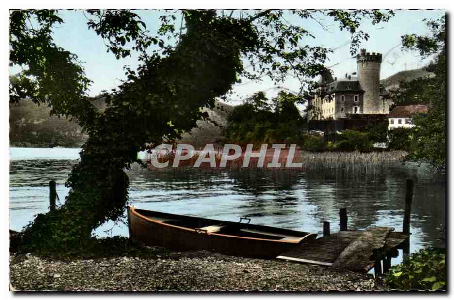 CPA Le Lac d Annecy Le Chateau de Duingt