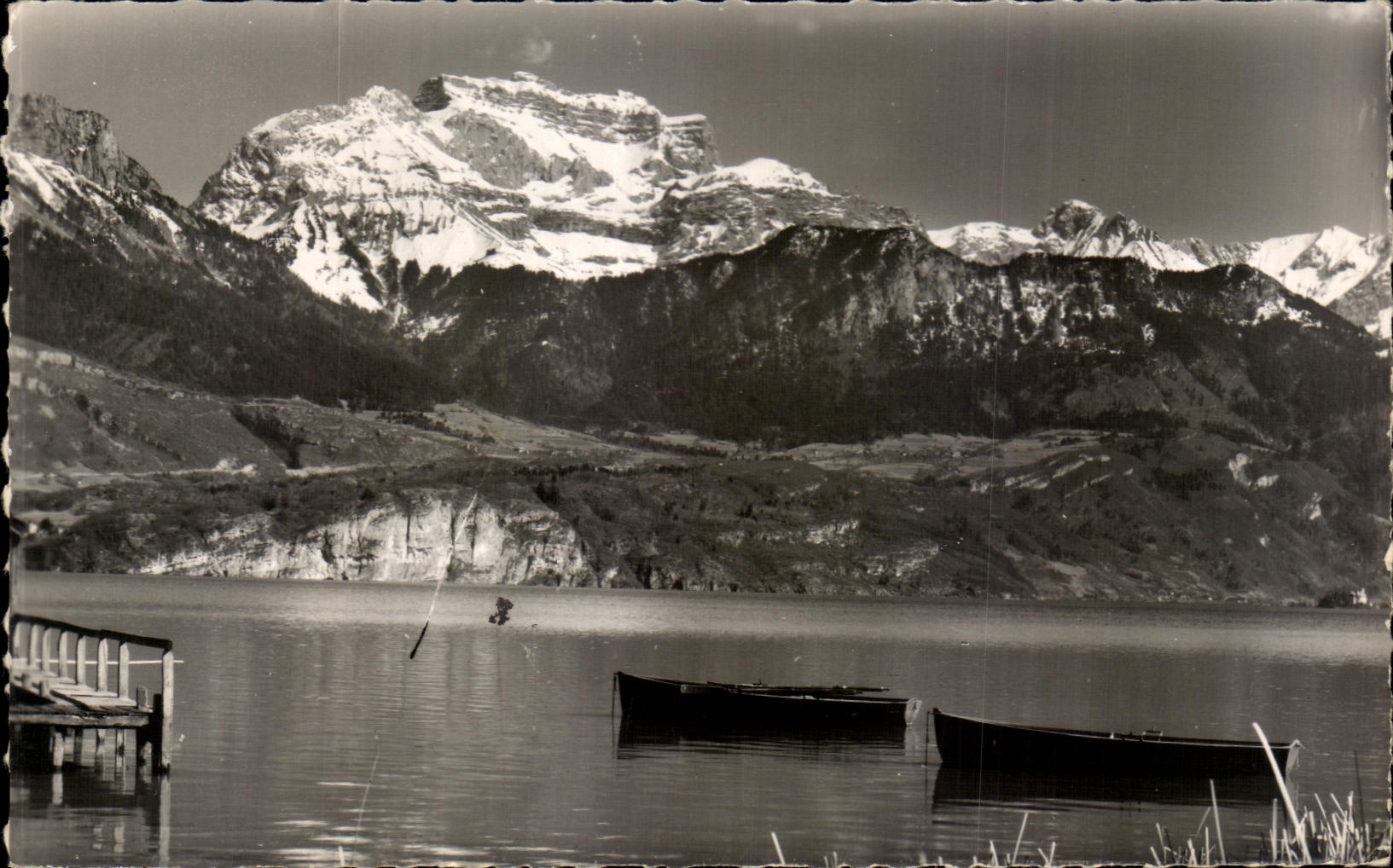 Lac d'Annecy — La Tournette et le Roc de Chère — G. Rossat International