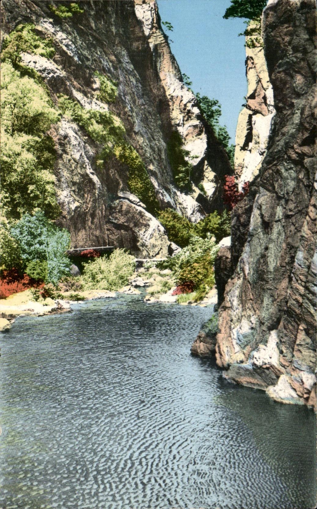 CPA Amelie Les bains Les Gorges du Mondony