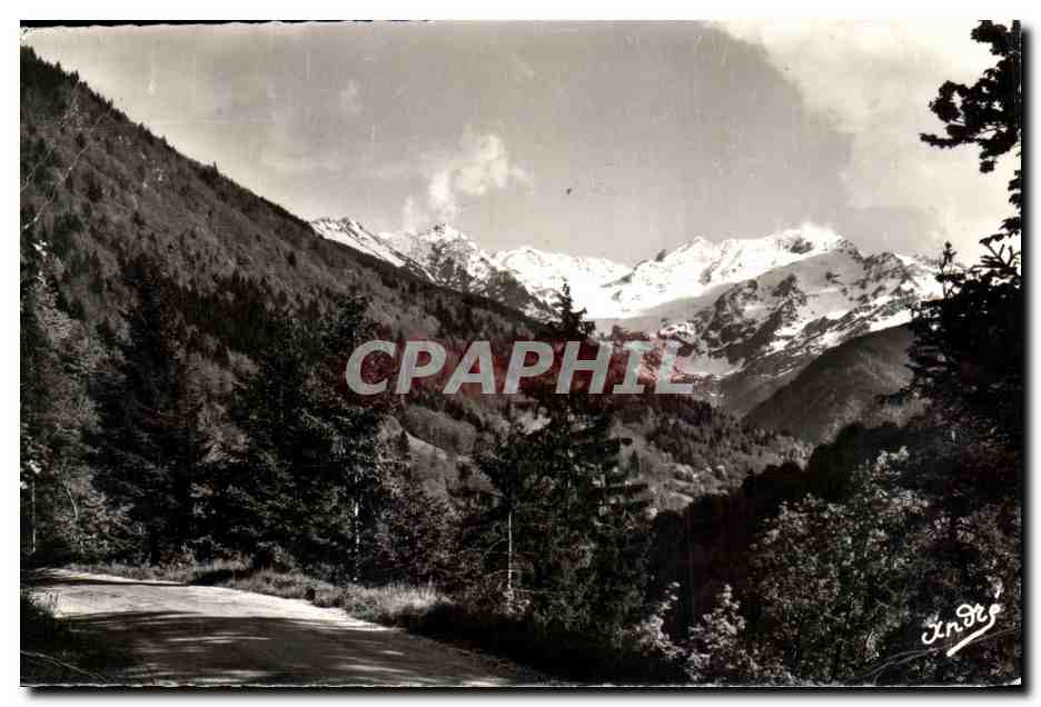 Die schönen französischen Alpen — Umgebung von Allevard-les-Bains (Isère), Route de Fond de France und der Gloyzin (Höhe 2697 m.) — André