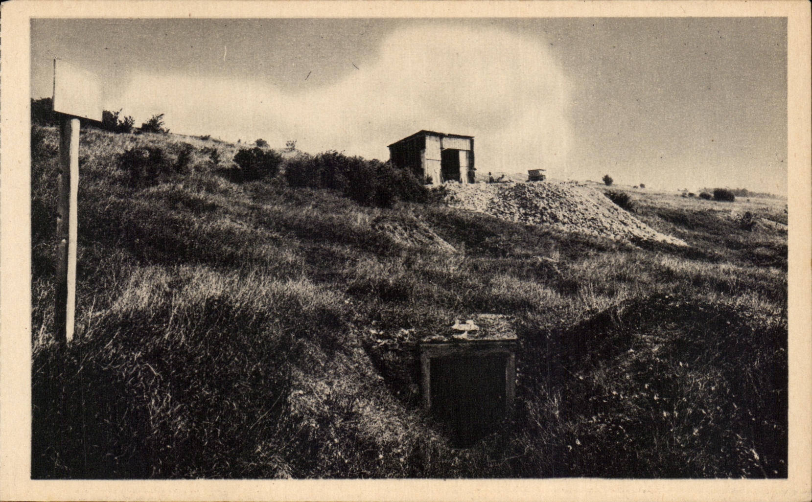 Verdun — Le Mort-Homme — Entrée du tunnel du Kronprinz — Édition Verdun