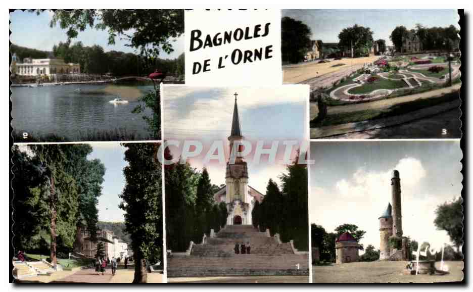Bagnoles-de-l'Orne — vista panoramica — Les Éditions d'Art
