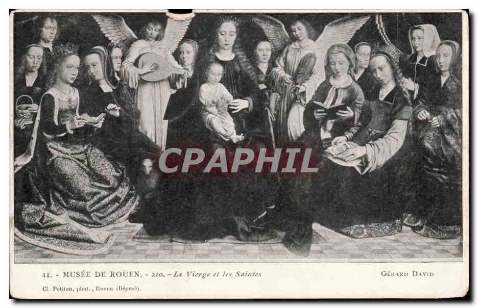 Musée de Rouen — La Vierge et les Saintes — Gérard David