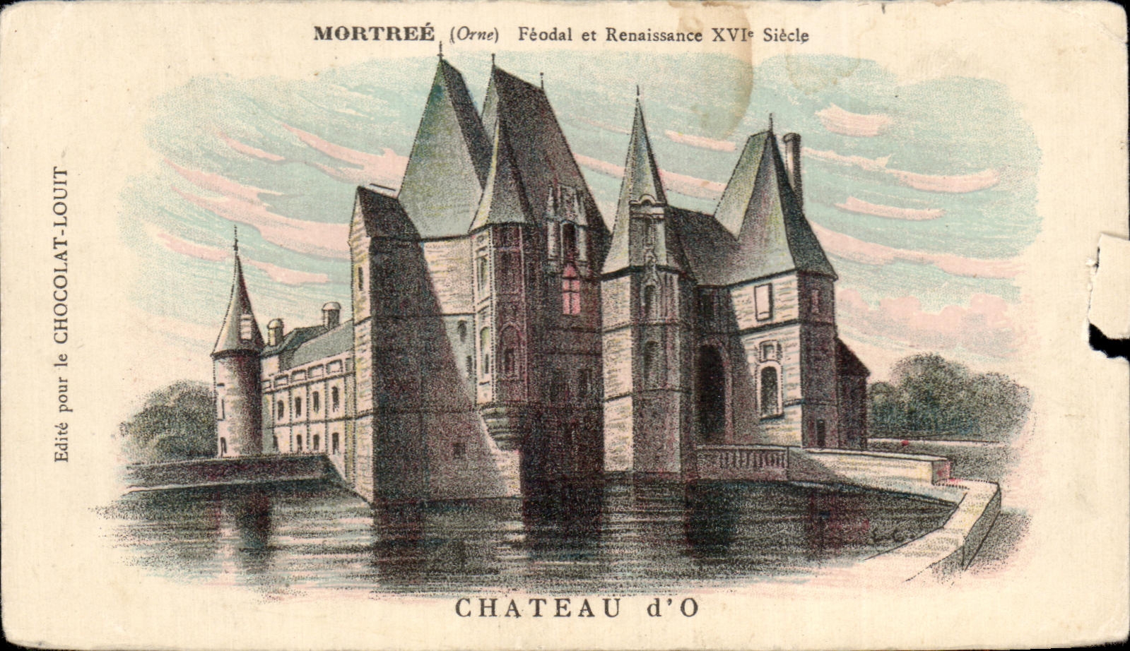 CPA Mortree feodal et Renaissance XVl e Siecle Chateau d O
