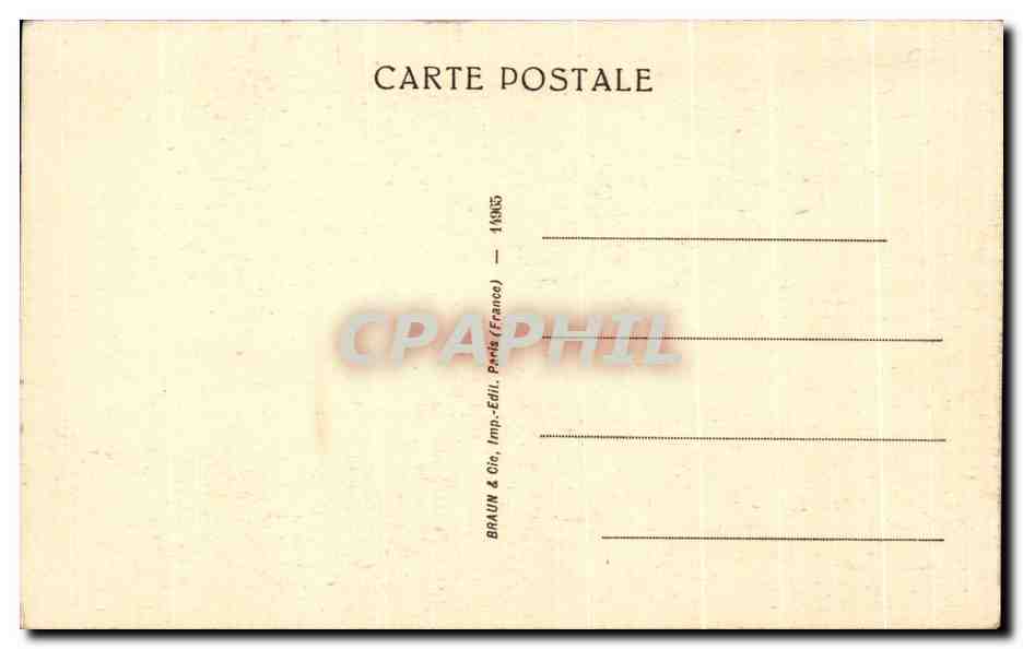 CPA Corot Reveuse Au Livre Metropolitan Museum New York — Verso
