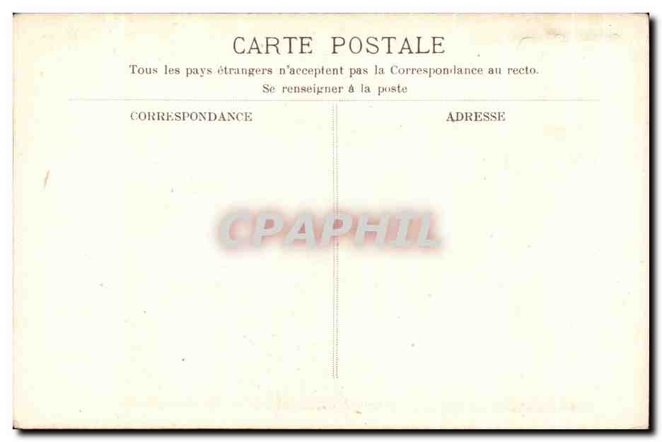CPA Meindert Horbema Le moulin a eau Paris Musee du Louvre — Verso